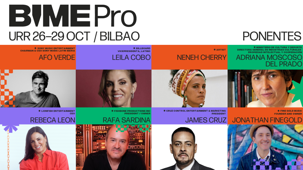Algunos de los ponentes que van a participar en BIME Pro
